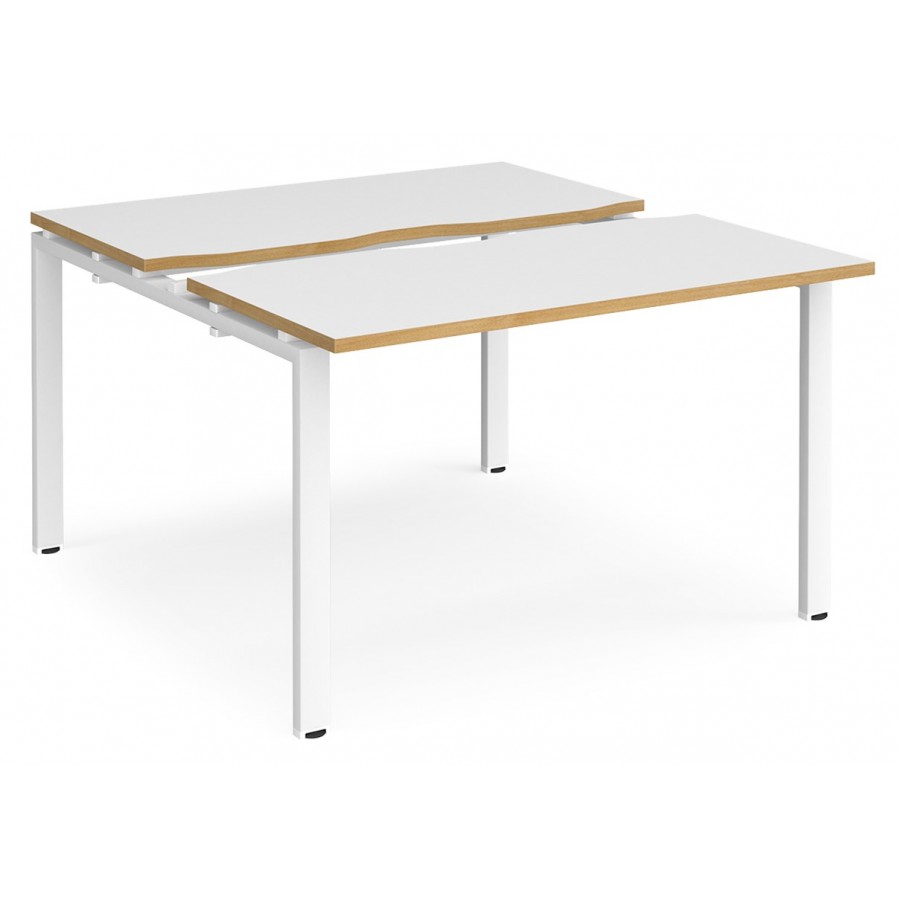 Adapt 1200mm Deep Sliding Top Double Starter Bench Desk